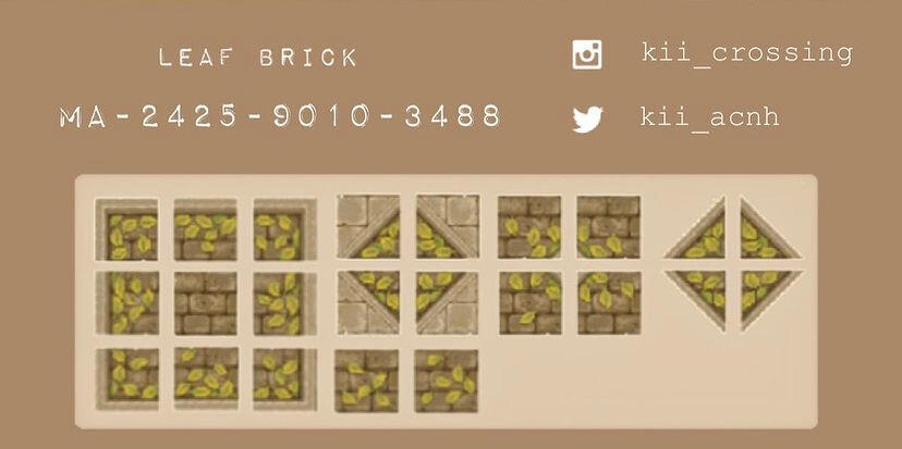leaf brick @kii_crossing