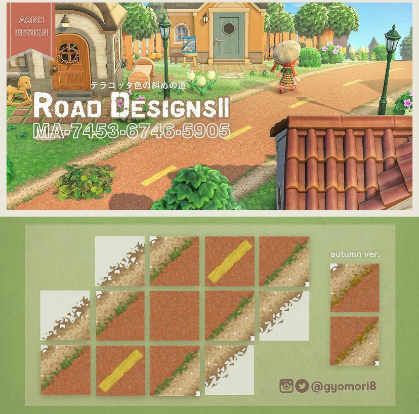 diagonal road - MA-7453-6746-5905 | created by gyomori8