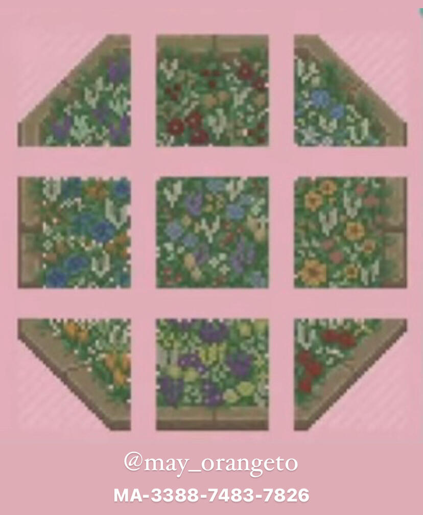 garden path (also available in grey/white) - MA-3388-7483-7826 | created by @may_orangeto