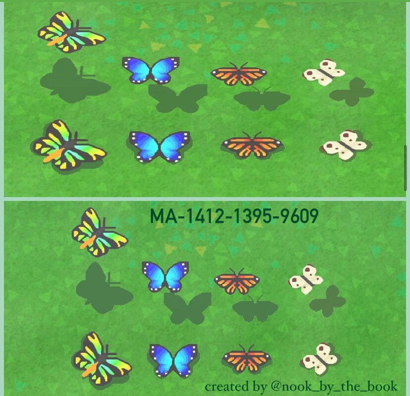 butterflies MA-1412-1395-9609 | created by nookbythe_book