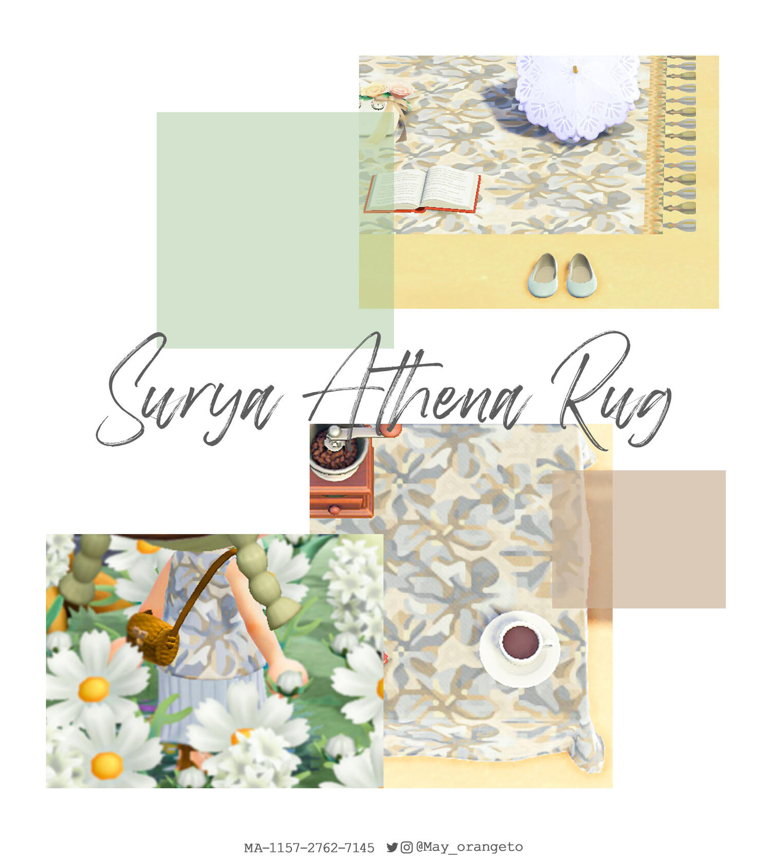 surya athena rug - MA-1157-2762-7145 | created by @may_orangeto